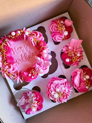 Pink Bento Cake Box