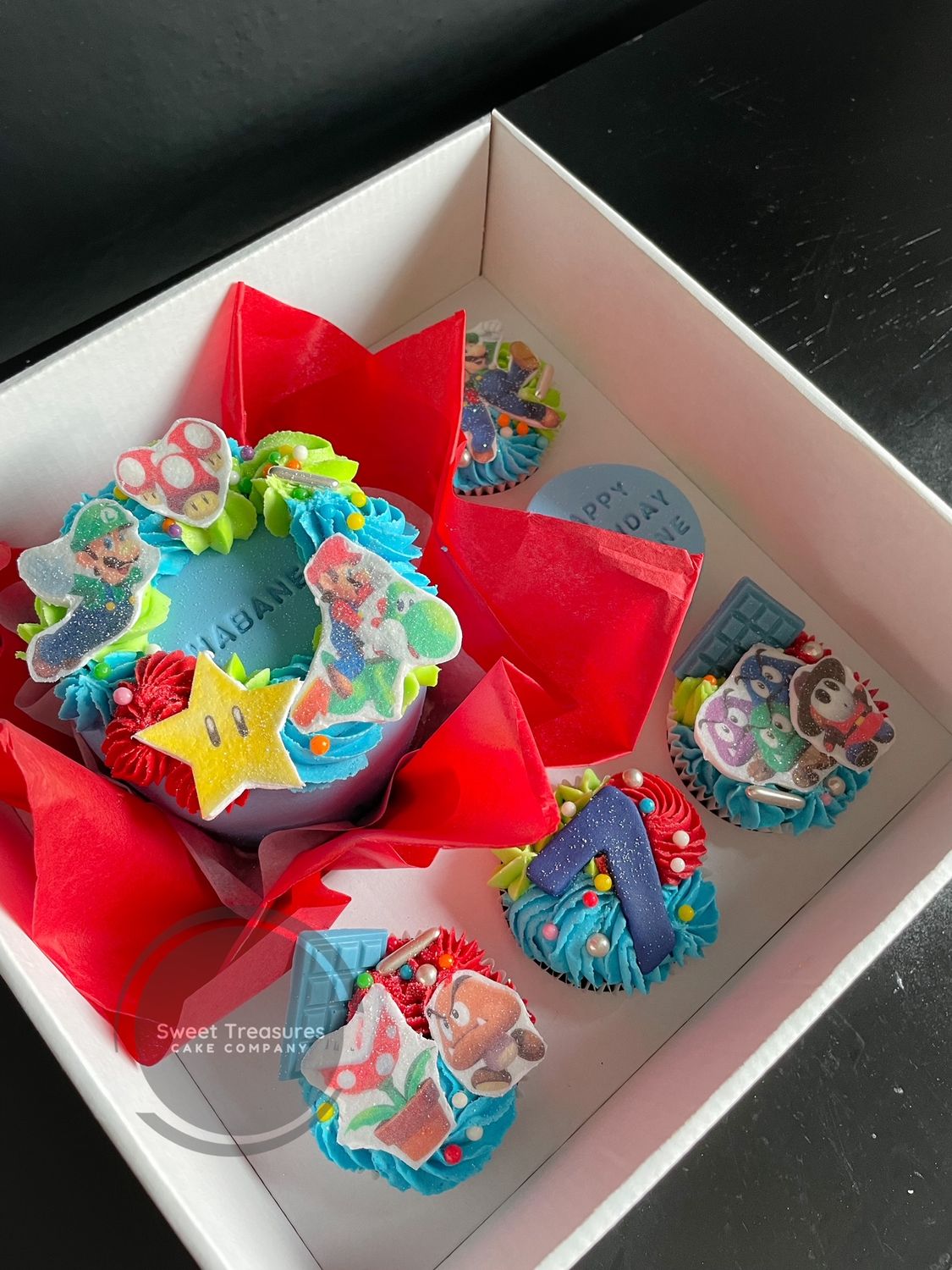 Super Mario Bento Cake Box