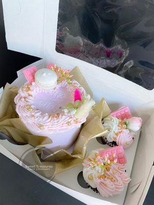 Pink Bento Cake Box