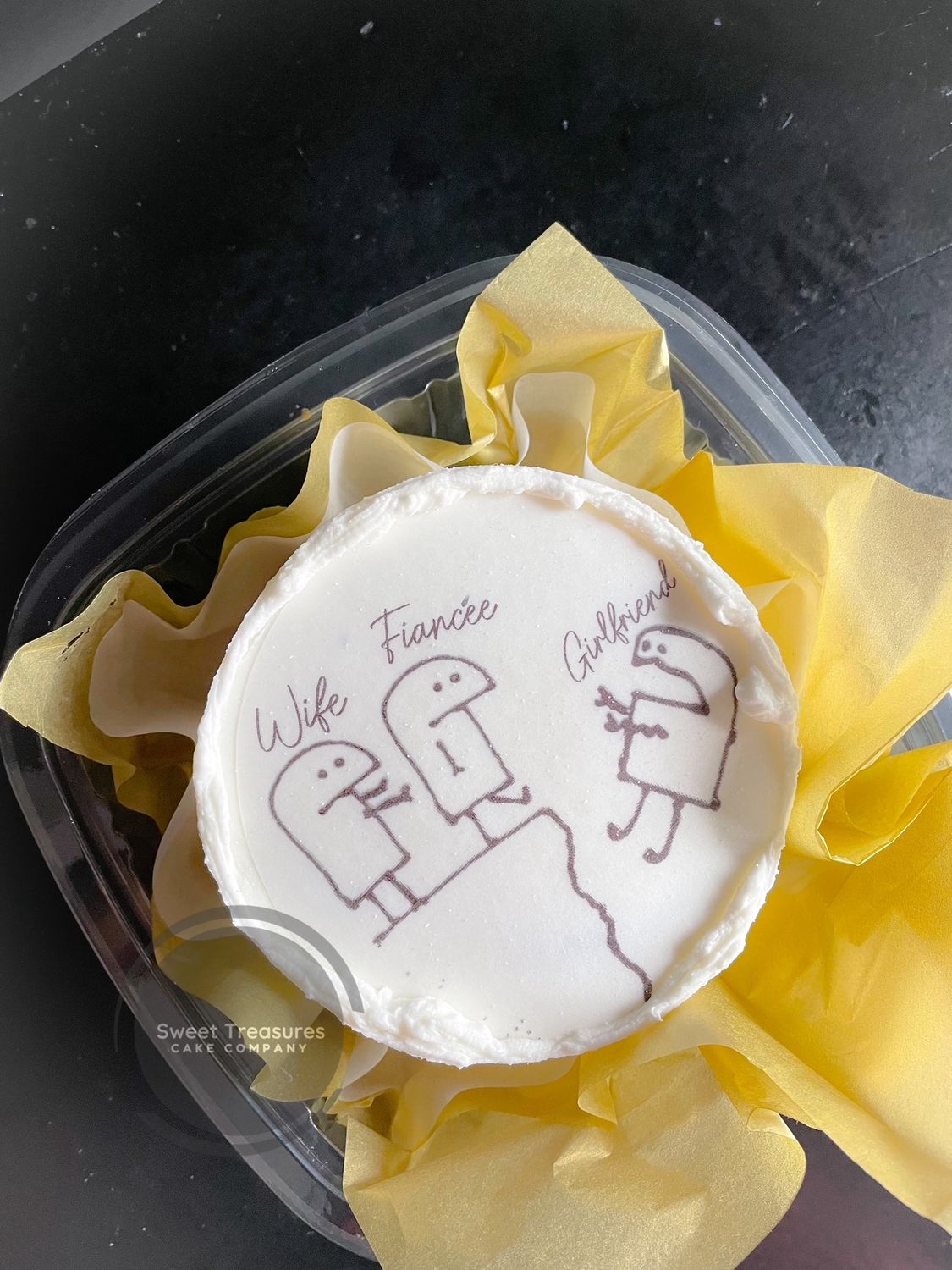 Engagement Bento Cake