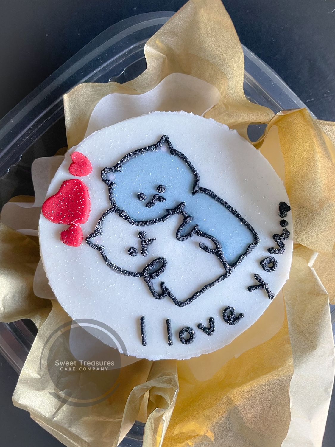 Teddies Bento Cake