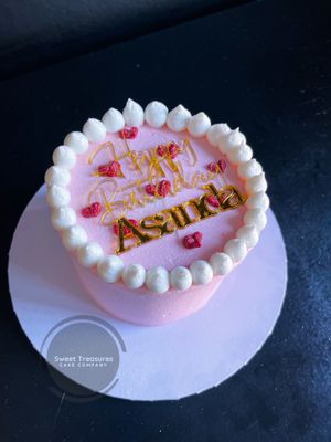 Hearts Bento Cake