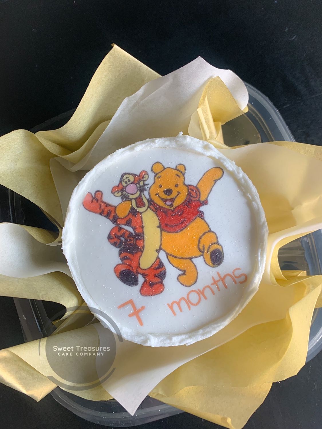 Milestone Winnie the Pooh Bento Cake