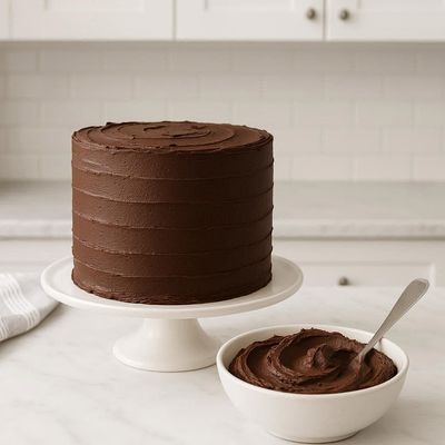 cake_xo Ready to use Chocolate Butter Icing - RAINBOW CAKE