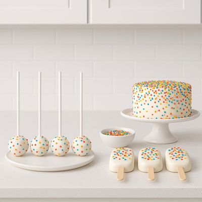 cake_xo Confetti Cake pop OR Cakesicle Mix