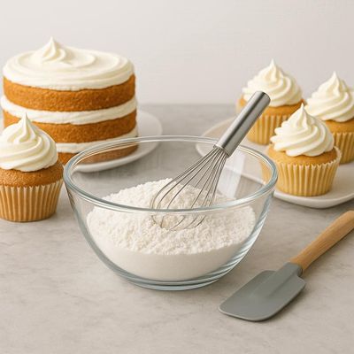 cake_xo Cream Cheese Flavoured Butter Icing Mix - Rainbow Cake