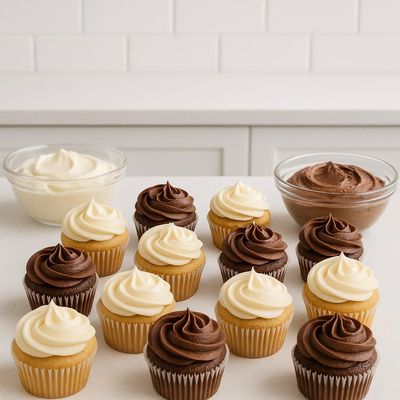 Cover and Decorate Cupcakes