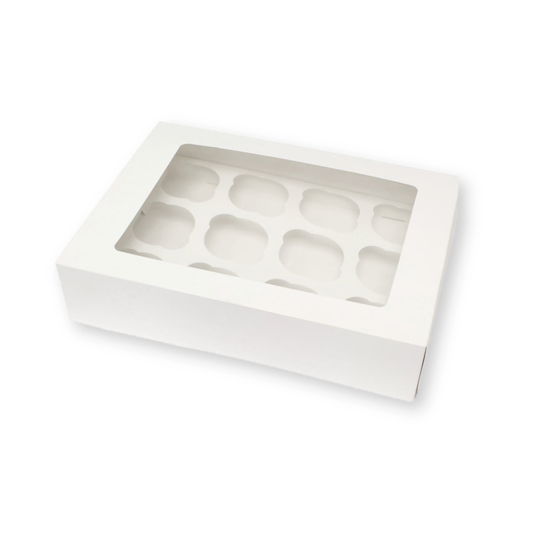 cake_xo 12 Cupcake Box with inserts