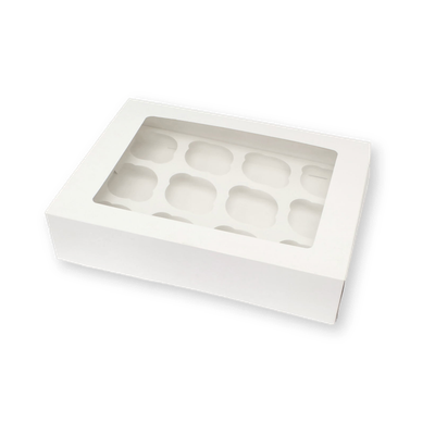 cake_xo 12 Cupcake Box with inserts