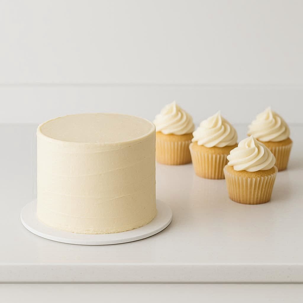 cake_xo Ready to use Vanilla Butter Icing - Bento Cake and Cupcakes