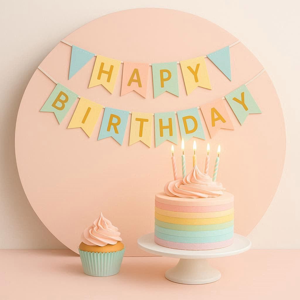 cake_xo Backdrop Deco kit: Customize your Theme