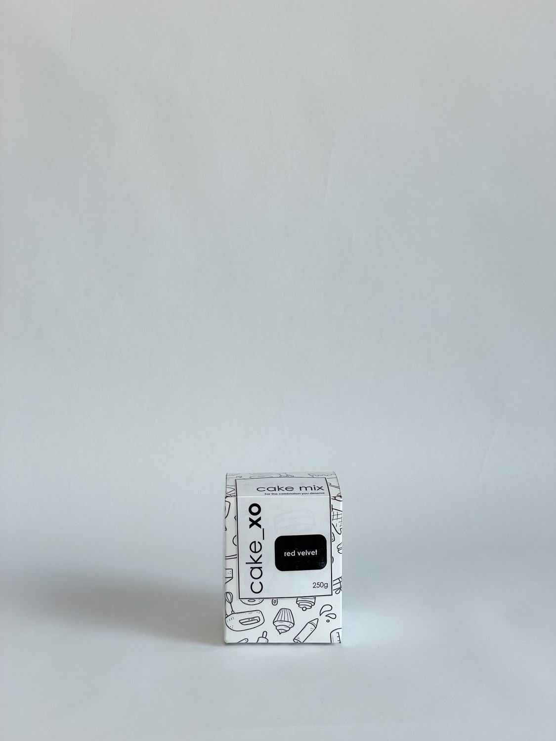 cake_xo Red Velvet Cake Mix - Bento Cake with Cupcakes, Size: Bento cake with 5 cupcakes