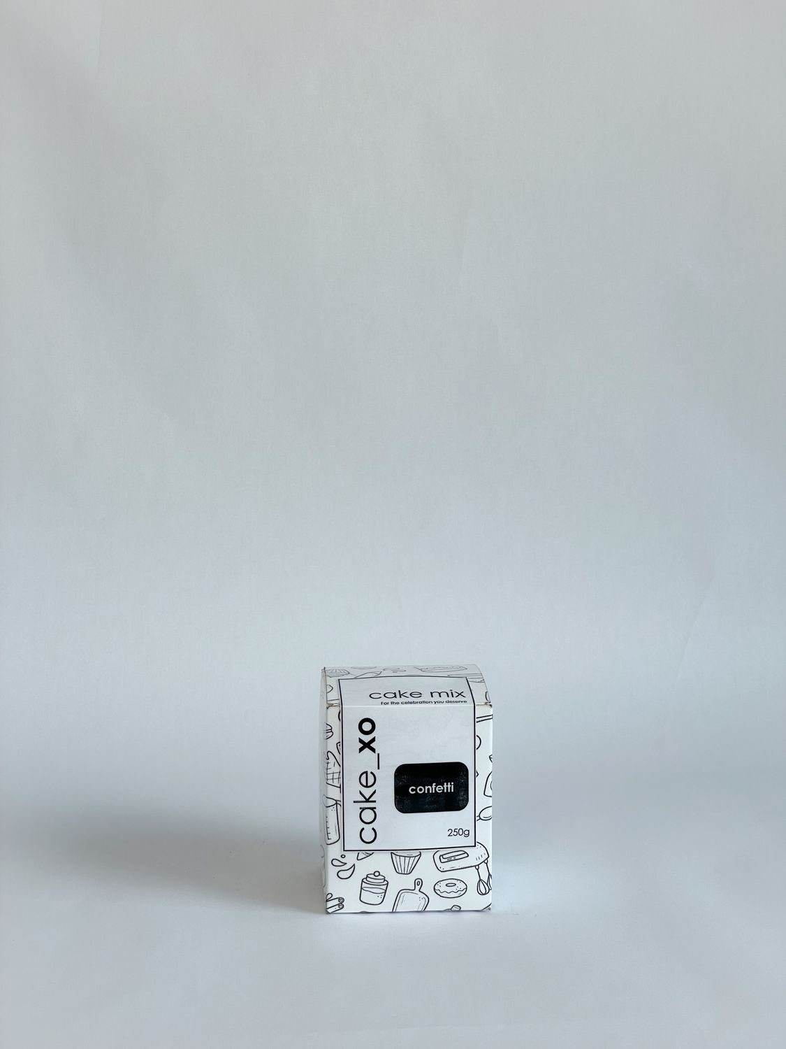 cake_xo Confetti Cake Mix - Bento Cake with Cupcakes, Size: Bento cake with 5 cupcakes