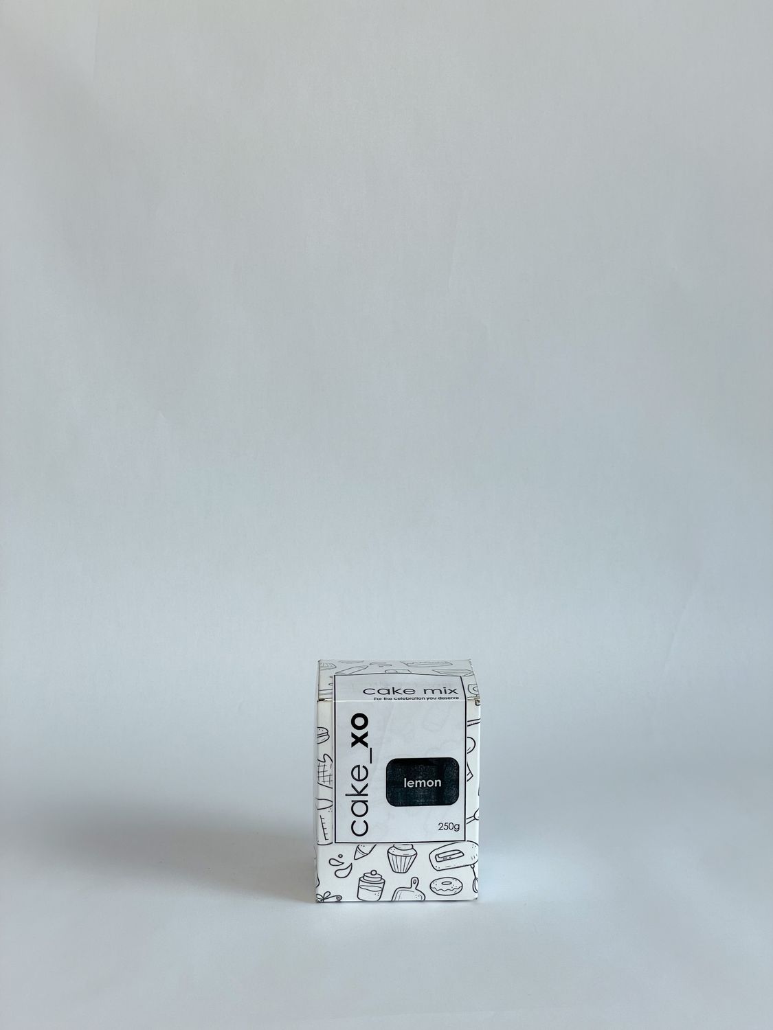 cake_xo Lemon Cake Mix - Bento cake with cupcakes, Size: Bento cake with 5 cupcakes