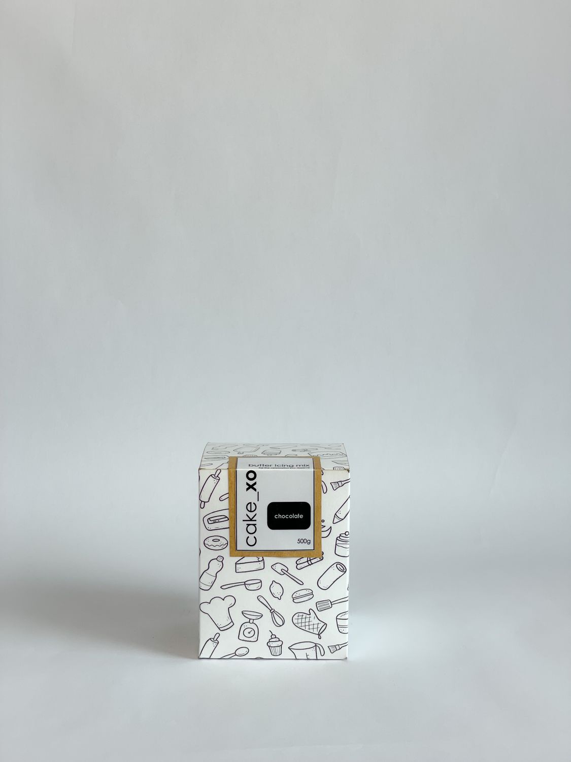 cake_xo Chocolate Butter Icing Mix - Bento cake with Cupcakes, Size: Bento Box with 5 Cupcakes