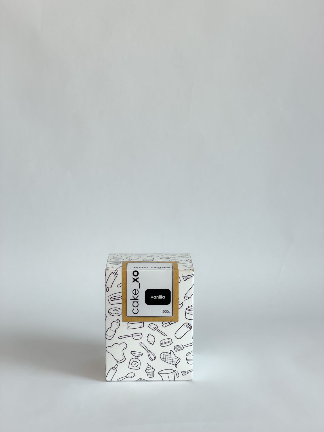 cake_xo Vanilla Butter Icing Mix - Bento Cake with Cupcakes, Size: Bento Box with 5 Cupcakes