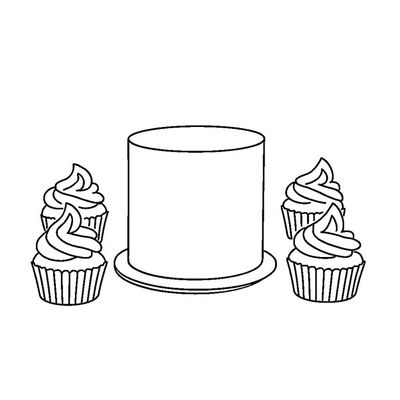 DIY Bento Cake and Cupcake Kit: Customize Your Theme