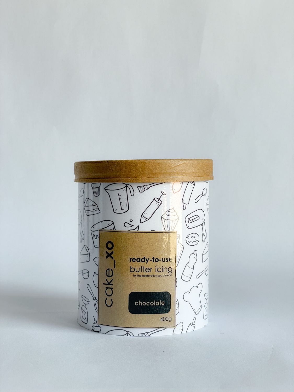 cake_xo Ready to use Chocolate Butter Icing - CAKE POPS / CAKESICLES, Size: 400g: 24 Cake pops / 24 Cakesicles