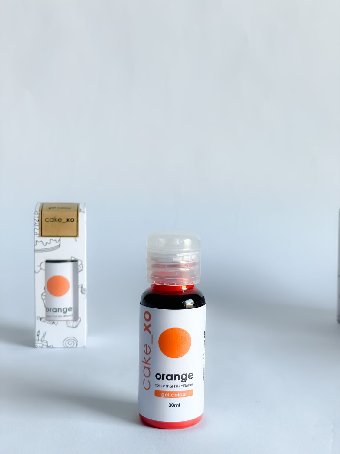 cake_xo Gel Food Colour | Orange