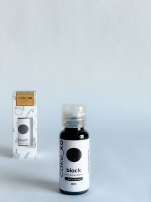 cake_xo Gel Food Colour | Black