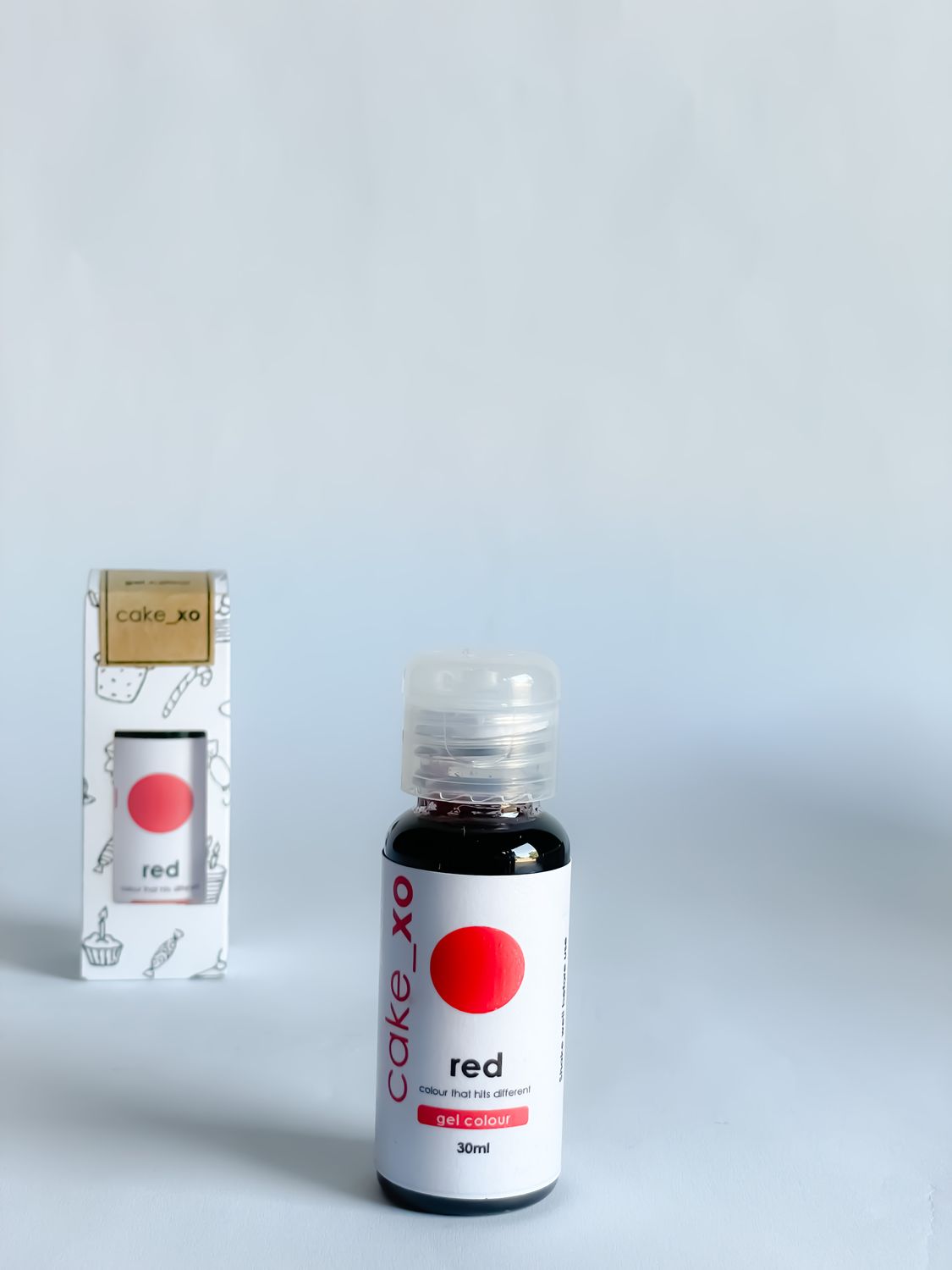 cake_xo Gel Food Colour | Red