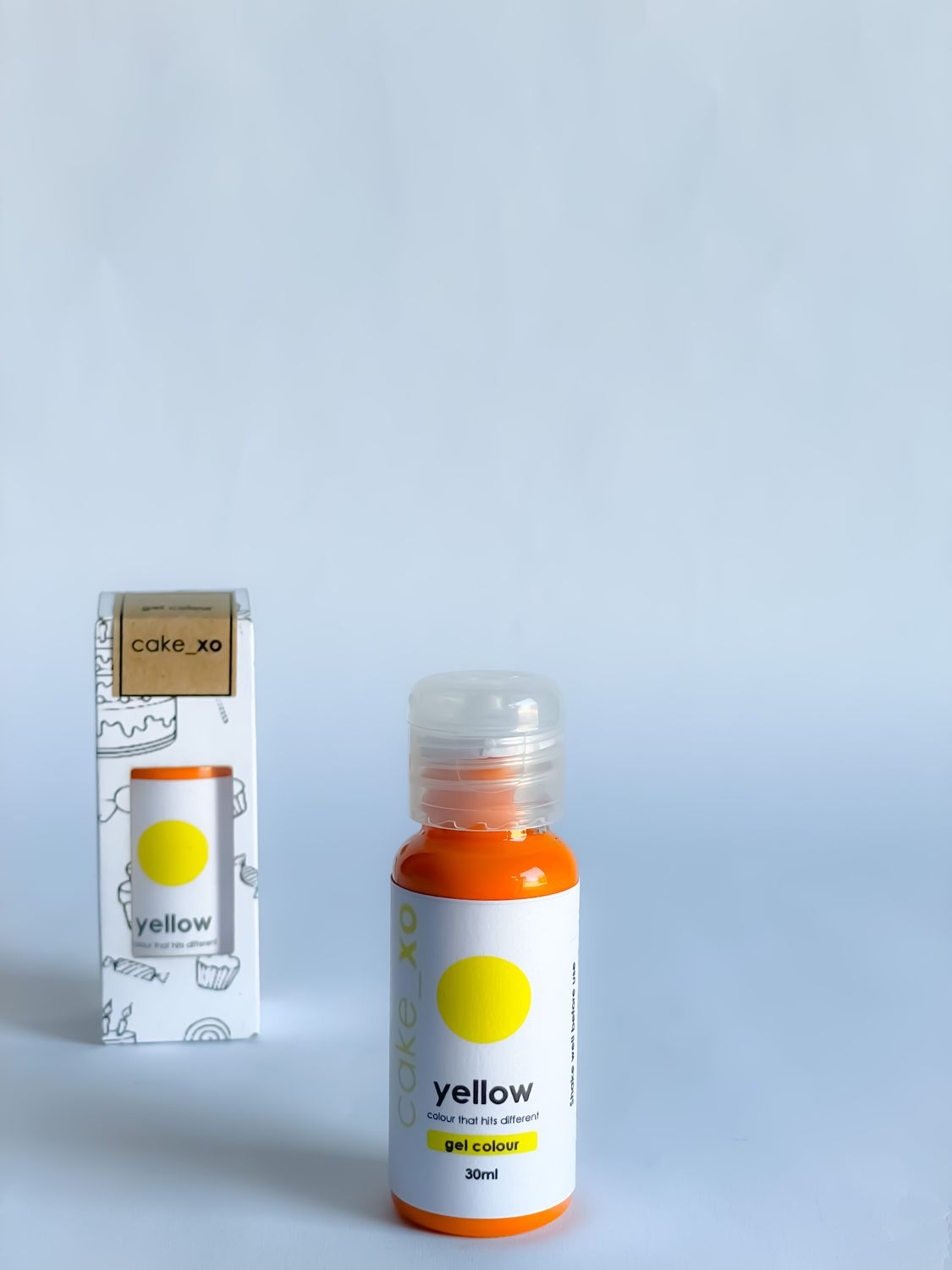 cake_xo Gel Food Colour | Yellow