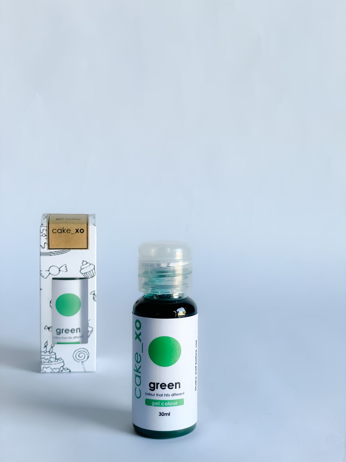 cake_xo Gel Food Colour | Green