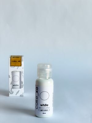 cake_xo Gel Food Colour | White