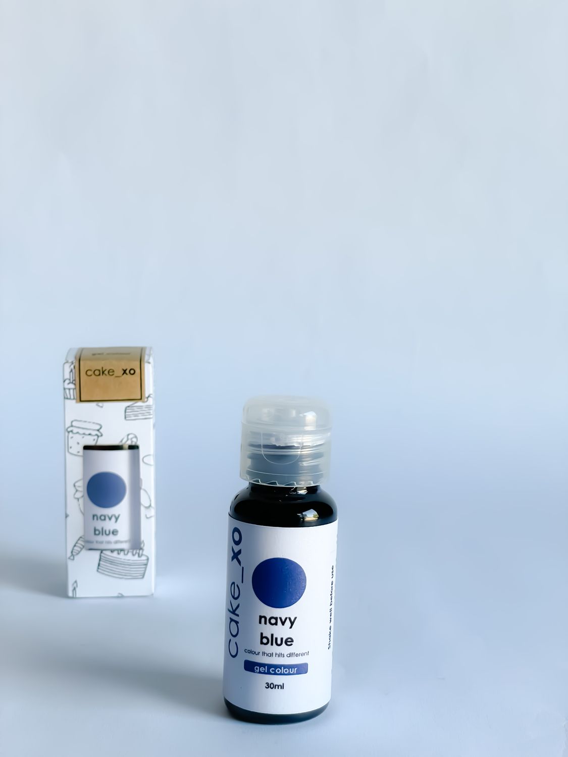 cake_xo Gel Food Colour | Navy Blue