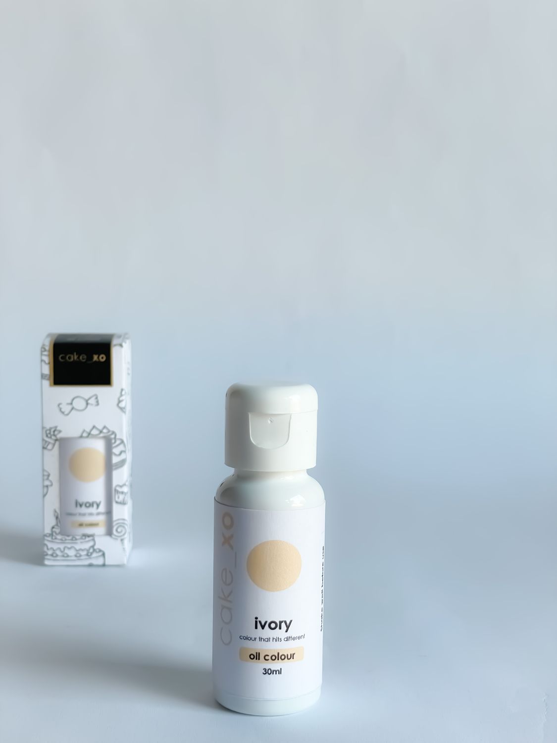cake_xo Concentrated Oil Food Colour | Ivory