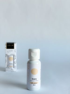 cake_xo Concentrated Oil Food Colour | Ivory