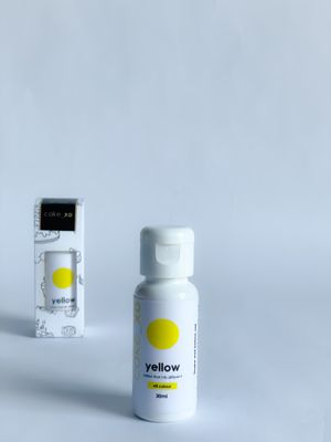 cake_xo Concentrated Oil Food Colour | Yellow