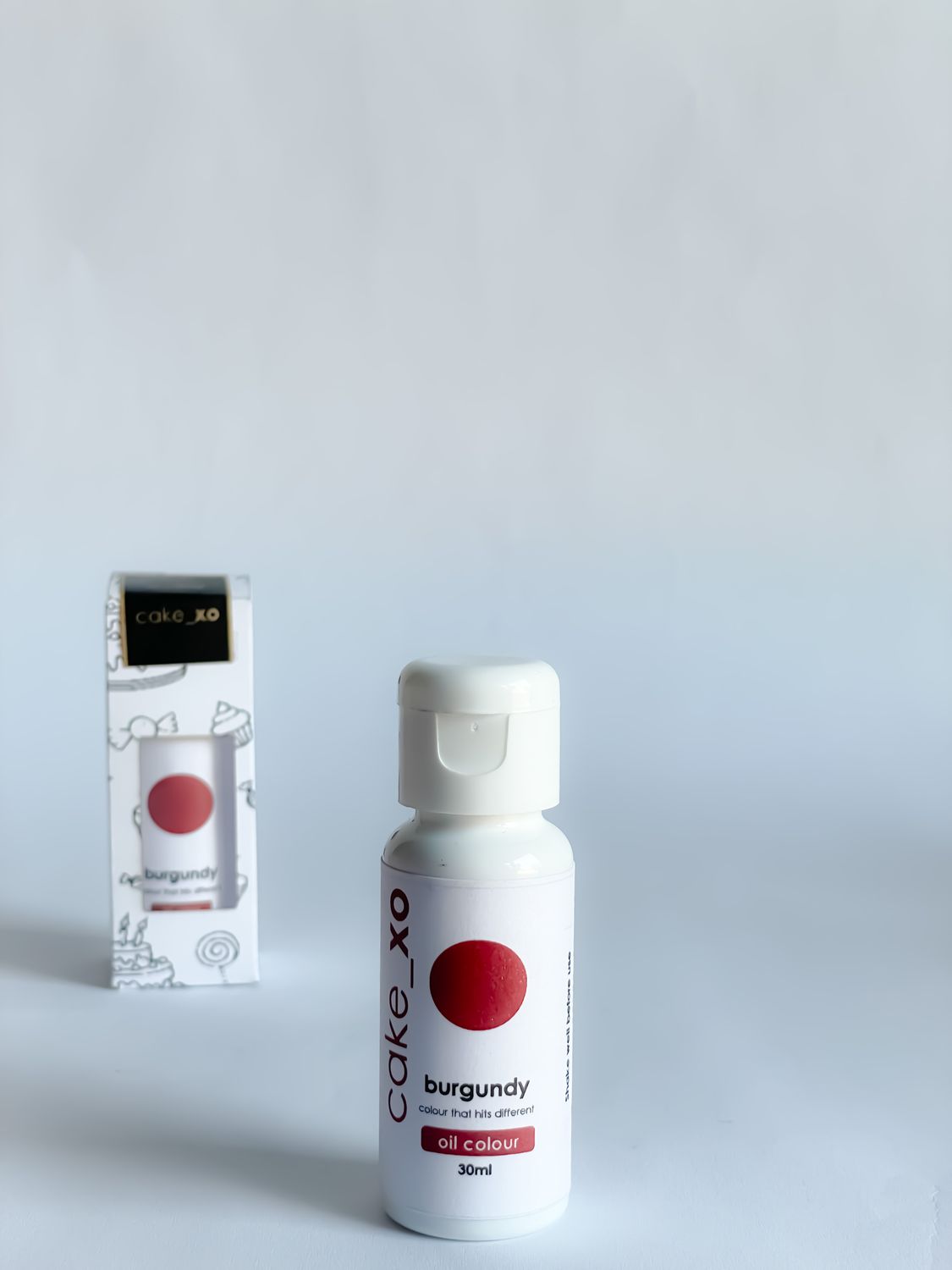 cake_xo Concentrated Oil Food Colour | Burgundy