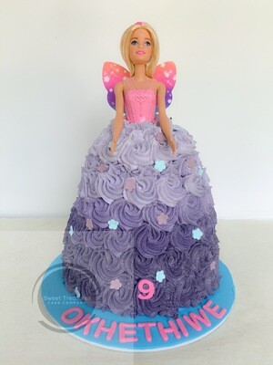 Barbie Single tier Cake