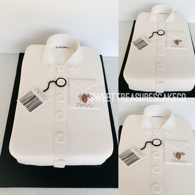 Men's Shirt Single tier Cake