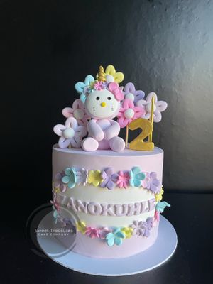 Hello Kitty Single tier Cake