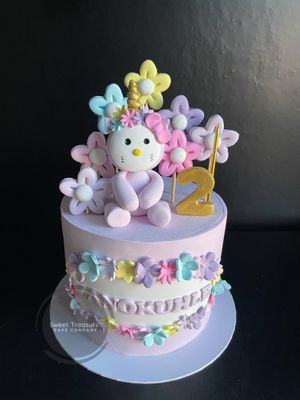 Hello Kitty Single tier Cake