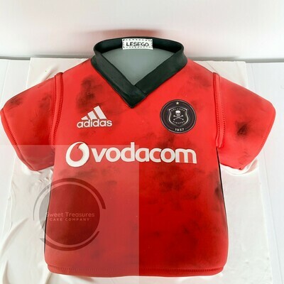Orlando Pirates Single tier Cake