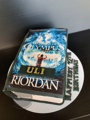 Closed Book Single tier Cake