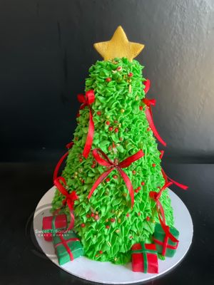 Christmas Tree Cake