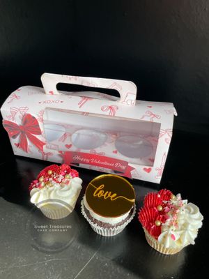 Valentines day cupcakes