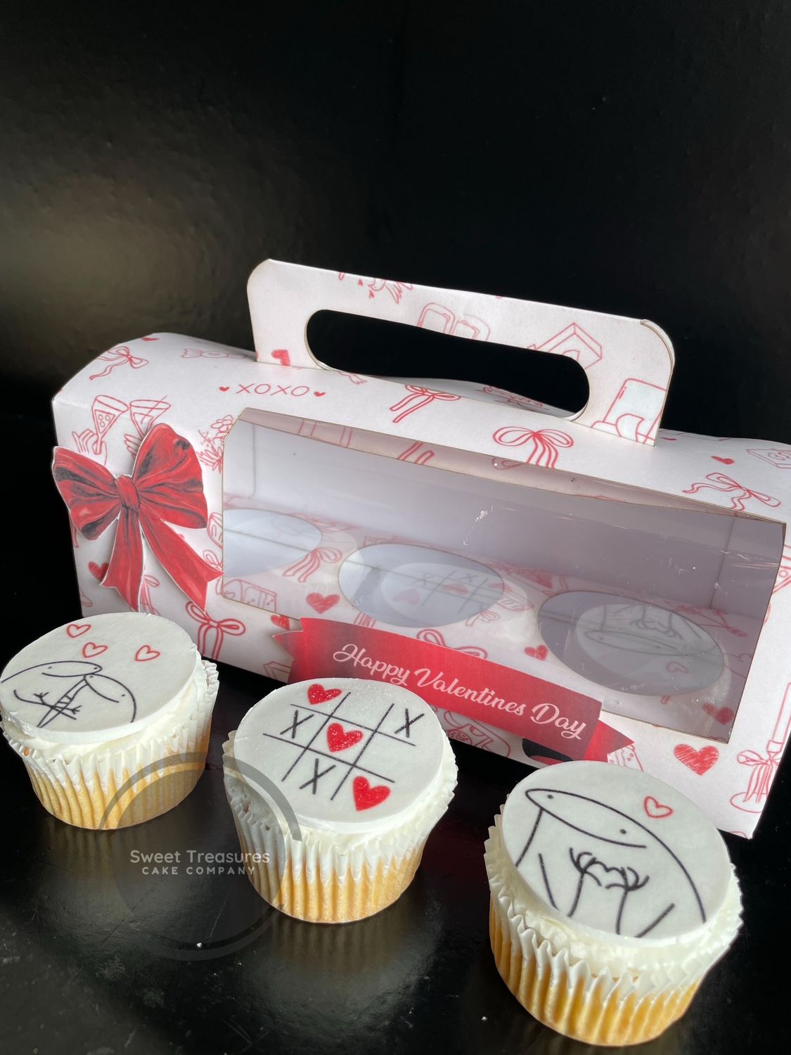 Doodle Memes Valentines day cupcakes