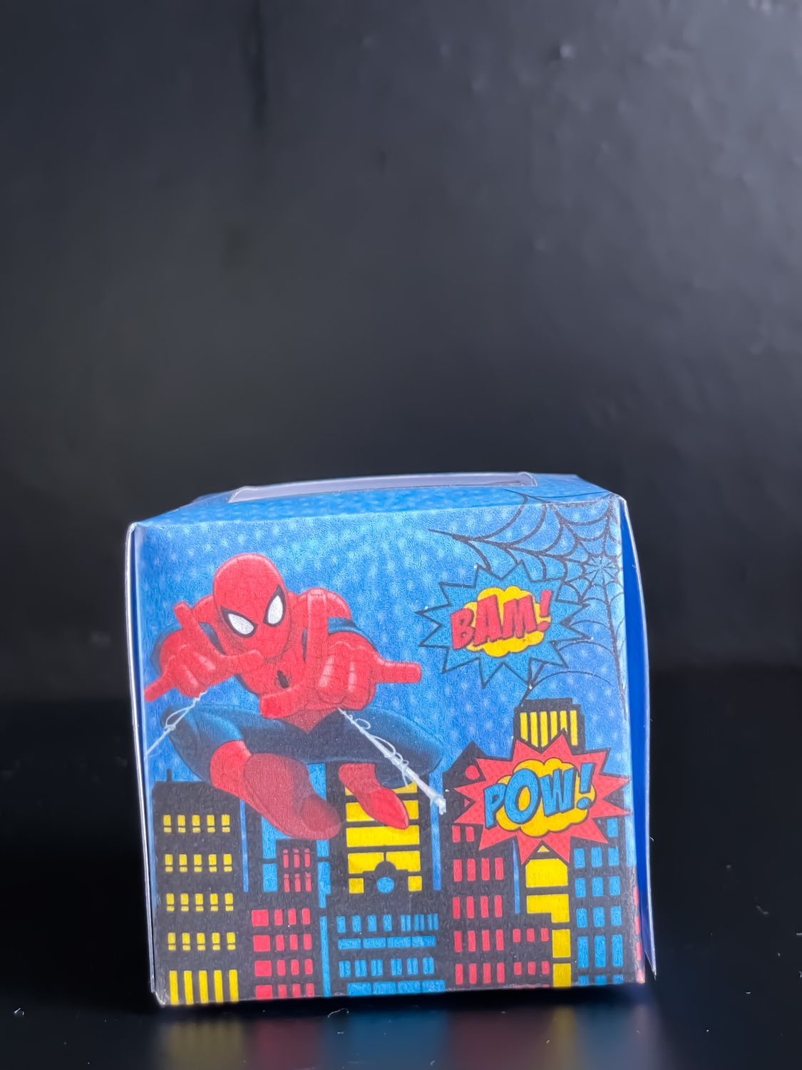 Cupcake Boxes: Spiderman Inspired