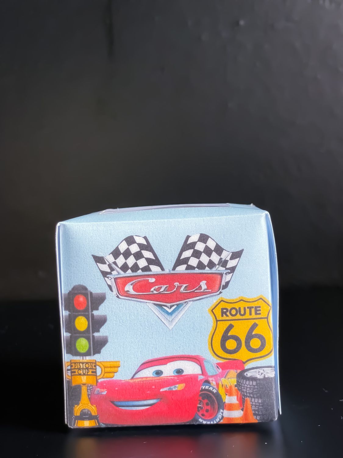 Cupcake Boxes: Lightning McQueen inspired