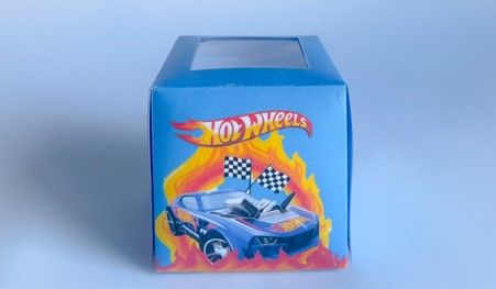 Cupcake Boxes WITH CUPCAKE:  Speed Racer