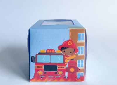 Cupcake Box: Fire Engen