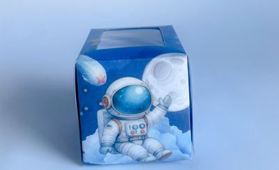 Cupcake Boxes WITH CUPCAKE: Galaxy Gaze