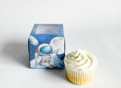 Cupcake Box WITH CUPCAKE: Galaxy Gaze