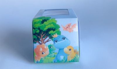 Cupcake Boxes: Dino Time