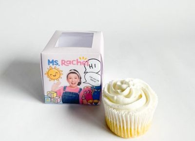 Cupcake Box WITH CUPCAKE:  Ms Rachel Inspired